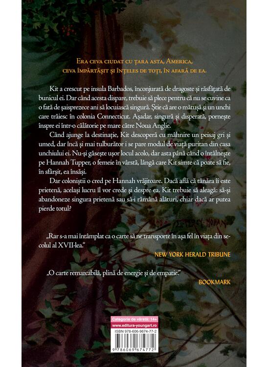 Copertă produs Vrăjitoarea de la Iazul Mierlei | paperback - gallery big 2