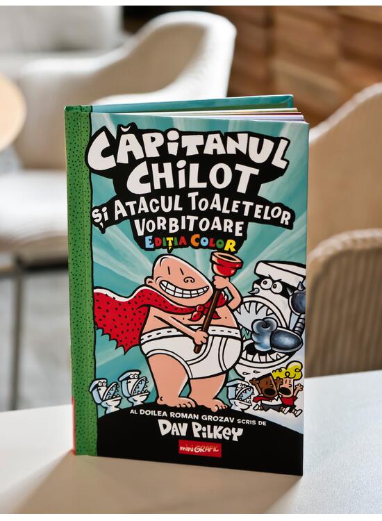 Copertă produs Căpitanul Chilot și Atacul Toaletelor Vorbitoare #2. Ediția color - gallery big 3