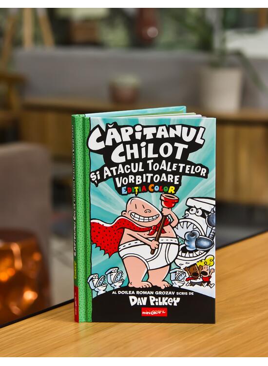 Copertă produs Căpitanul Chilot și Atacul Toaletelor Vorbitoare #2. Ediția color - gallery big 5