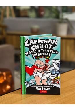 Copertă produs Căpitanul Chilot și Atacul Toaletelor Vorbitoare #2. Ediția color