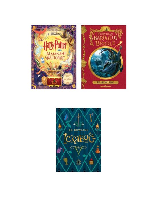 Copertă produs Pachet J.K. Rowling ( Povestirile Bardului Beedle, Ickabog, Harry Potter: Almanah Vrăjitoresc) - gallery big 4