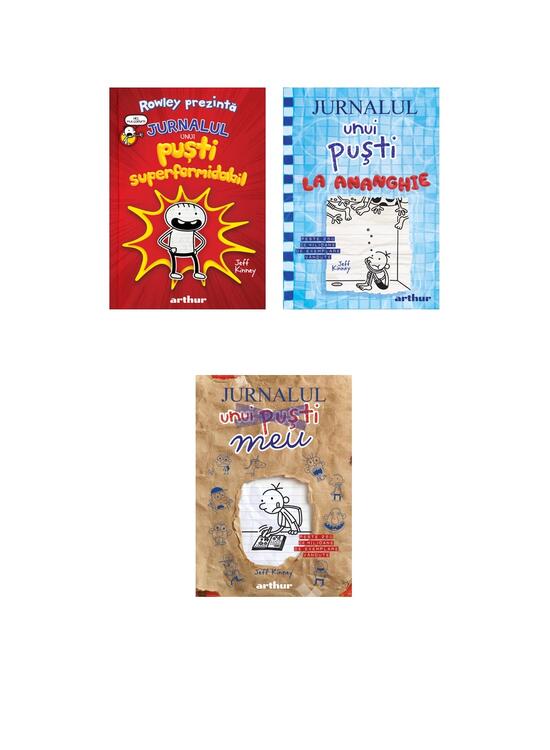 Copertă produs Pachet Jurnalul unui Puști ( Jurnalul unui puști 15, Jurnalul meu, Jurnalul unui puști superformidabil (1)) - gallery big 5