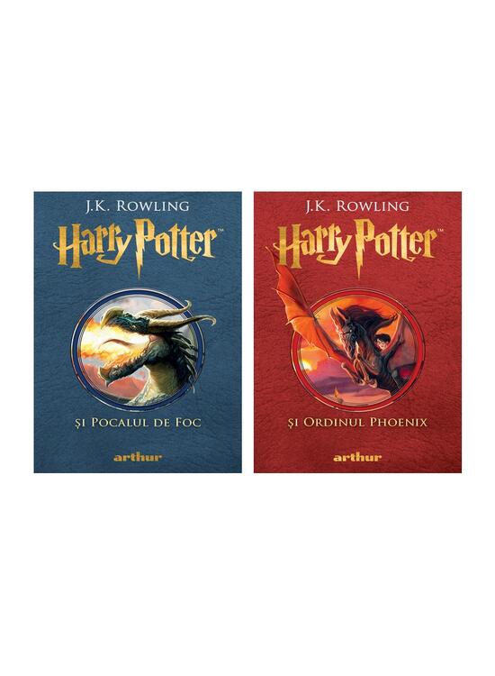 Copertă produs Pachet Harry Potter  volumele 4-5 ( Harry Potter și Pocalul de Foc, Harry Potter și Ordinul Phoenix) - gallery big 4