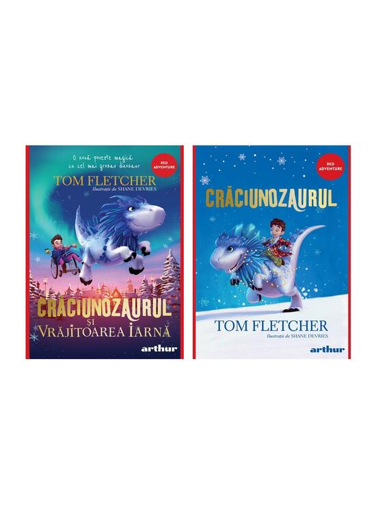 Copertă produs Pachet Crăciunozaurul ( Crăciunozaurul, Crăciunozaurul și Vrăjitoarea Iarnă) - gallery big 5