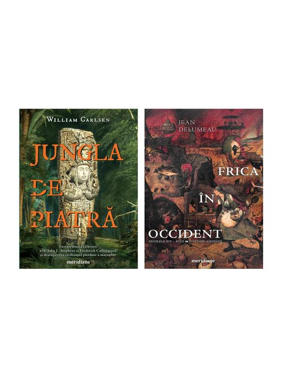 Copertă produs Pachet Meridiane ( Jungla de piatră, Frica &icirc;n Occident. Secolele XIV &ndash; XVIII. O cetate asediată) - gallery big 4