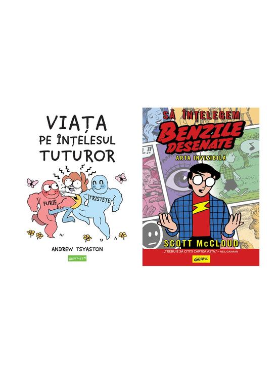 Copertă produs Pachet Grafic (Viața pe &icirc;nțelesul tuturor, Să &icirc;nțelegem benzile desenate) - gallery big 5
