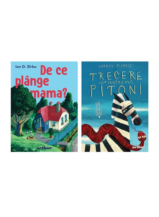 Copertă produs Pachet cu tâlc (De ce plânge mama?,Trecere pentru pitoni) - gallery big 4