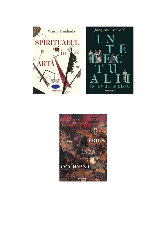 Copertă produs Pachet Meridiane (Intelectualii &icirc;n Evul Mediu, Frica &icirc;n Occident, Spiritualul &icirc;n artă) - gallery big 5