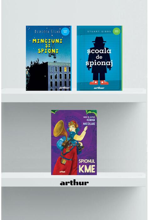 Copertă produs Pachet 3 povești cu spioni