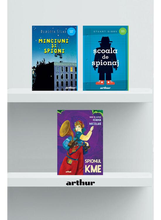 Copertă produs Pachet 3 povești cu spioni - gallery big 1