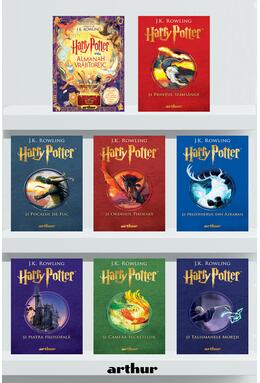 Copertă produs Pachet integrala Harry Potter (7 volume) cu almanah