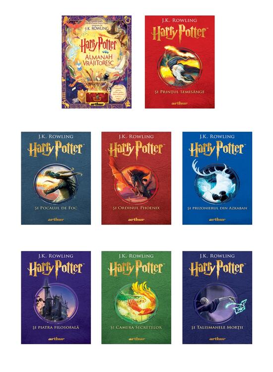 Copertă produs Pachet integrala Harry Potter (7 volume) cu An Magic - gallery big 11