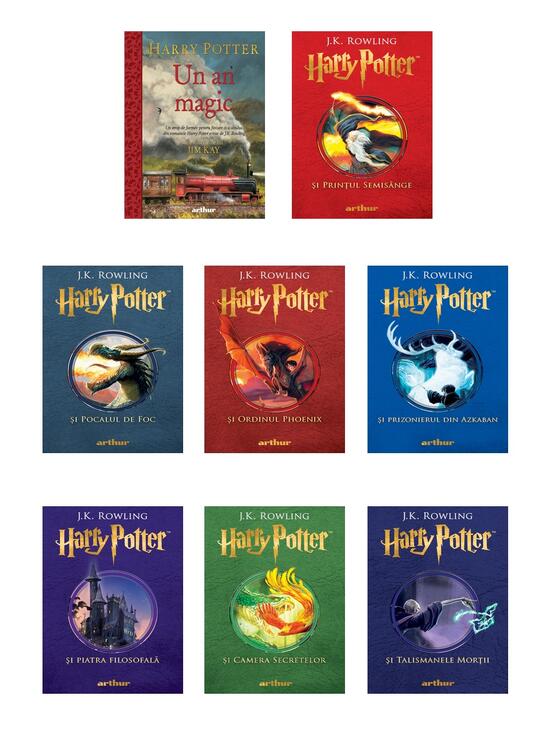 Copertă produs Pachet integrala Harry Potter (7 volume) cu An Magic - gallery big 12