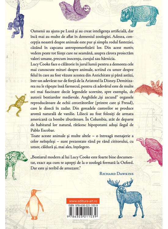 Copertă produs Adevăruri nebănuite despre animale: O menajerie a celor ne&icirc;nțeleși - gallery big 2