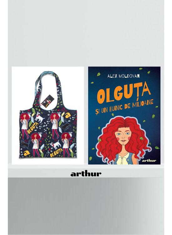 Copertă produs Olguța starter pack (Un bunic de milioane și tote bag mare) - gallery big 1