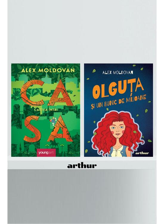 Copertă produs Pachet Alex Moldovan (Olguța și un bunic de milioane, Casa) - gallery big 1