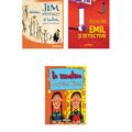 Copertă produs Pachet școlar clasa a III-a (&Icirc;n tandem, Jim Năsturel și Lukas, mecanicul de locomotivă, Emil și detectivii) - gallery small 
