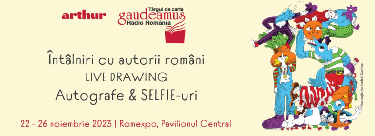 Ne vedem la Gaudeamus! Ediția București 2023