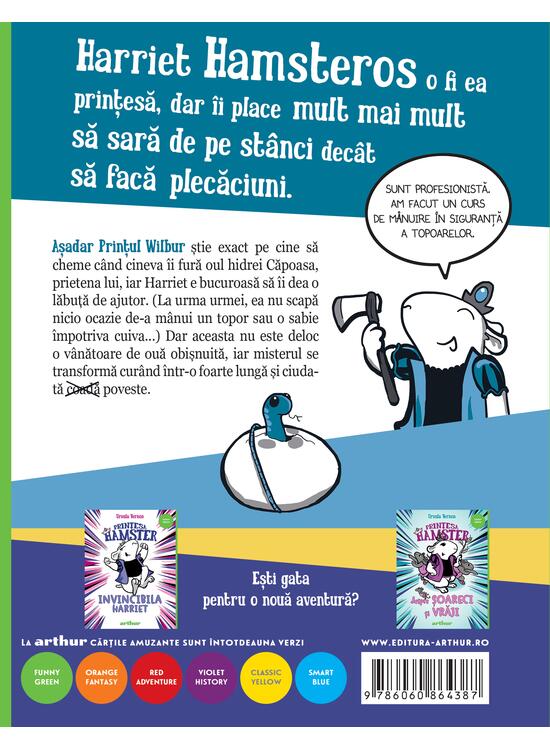 Copertă produs Prințesa Hamster #3. Șobopunzel - gallery big 2