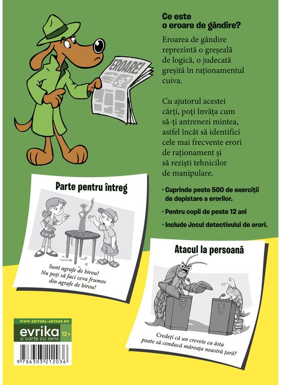 Copertă produs Detectivul erorilor de g&acirc;ndire - gallery big 2