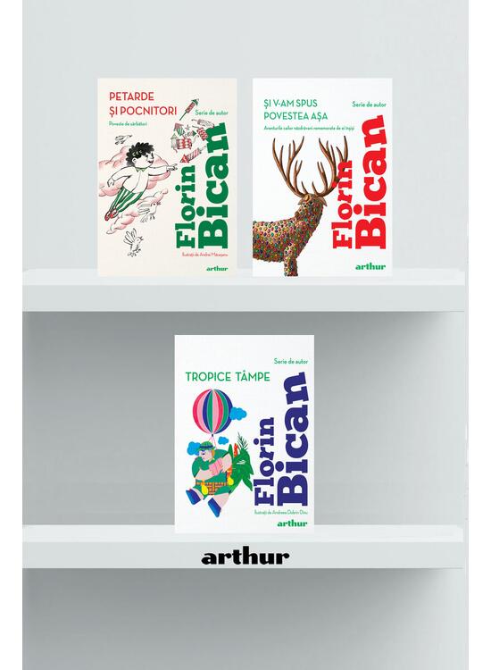 Copertă produs Pachet Florin Bican ( Petarde și pocnitori, Și v-am spus povestea așa, Tropice t&acirc;mpe) - gallery big 1