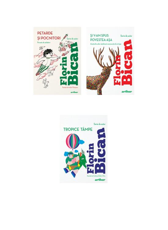 Copertă produs Pachet Florin Bican ( Petarde și pocnitori, Și v-am spus povestea așa, Tropice t&acirc;mpe) - gallery big 5