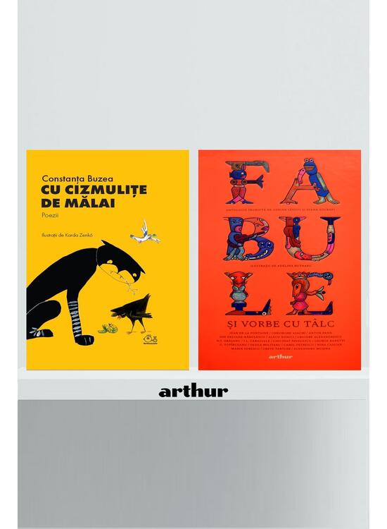 Copertă produs Pachet lecturi pentru 7 ani (Fabule, Cu cizmulițe de mălai) - gallery big 1