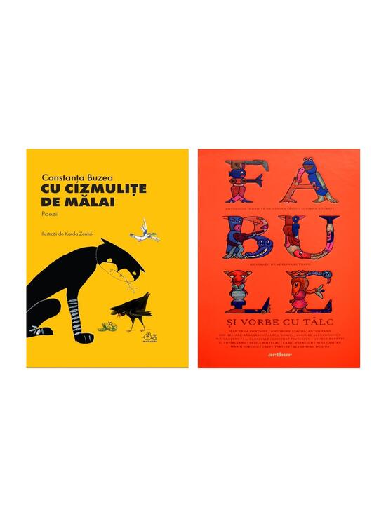 Copertă produs Pachet lecturi pentru 7 ani (Fabule, Cu cizmulițe de mălai) - gallery big 4