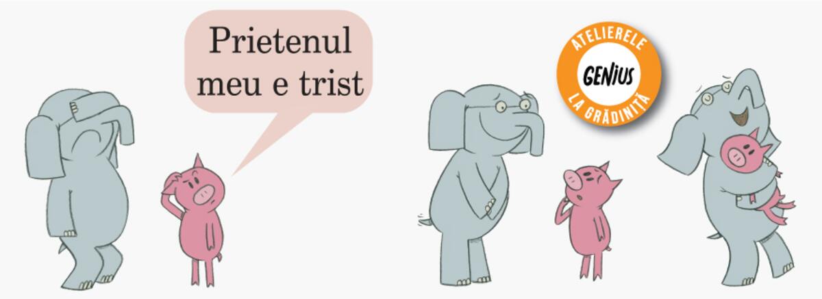 Genius la grădiniță #15 Prietenul meu e trist