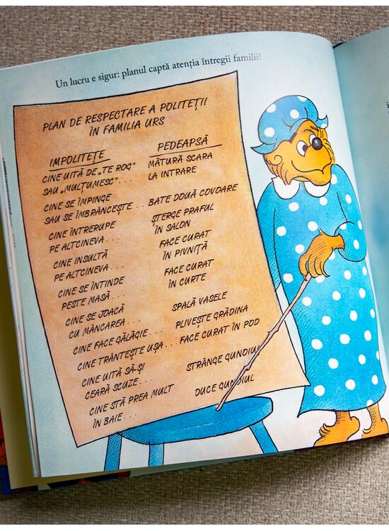 Copertă produs Ursuleții Berenstain uită de bunele maniere - gallery big 4