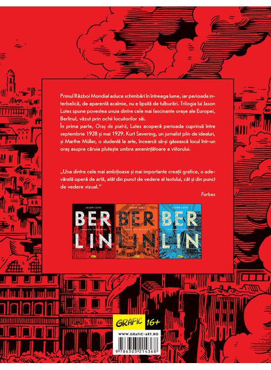 Copertă produs Berlin. Cartea &icirc;nt&acirc;i: Oraș de piatră - gallery big 2