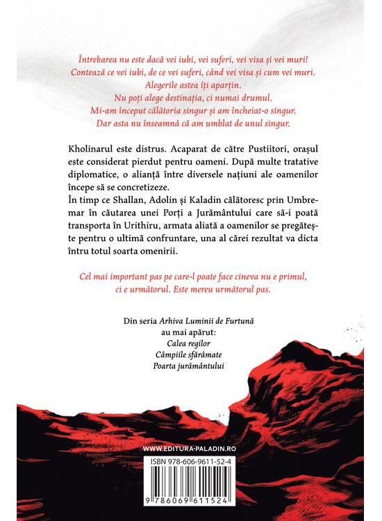 Copertă produs Arhiva luminii de furtună #6: Aducătoarea jurăm&acirc;ntului (vol 2). &Icirc;nfruntarea - gallery big 2