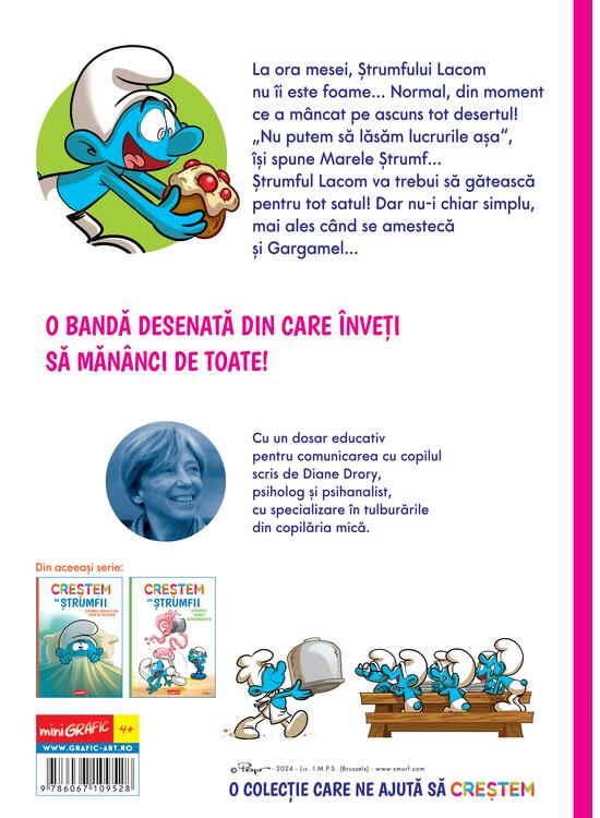 Copertă produs Creștem cu ștrumfii (#3). Ștrumful căruia &icirc;i plăcea doar desertul - gallery big 2