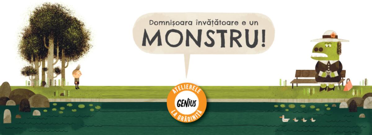 Genius la Grădiniță #29 Domișoara &icirc;nvățătoare e un monstru