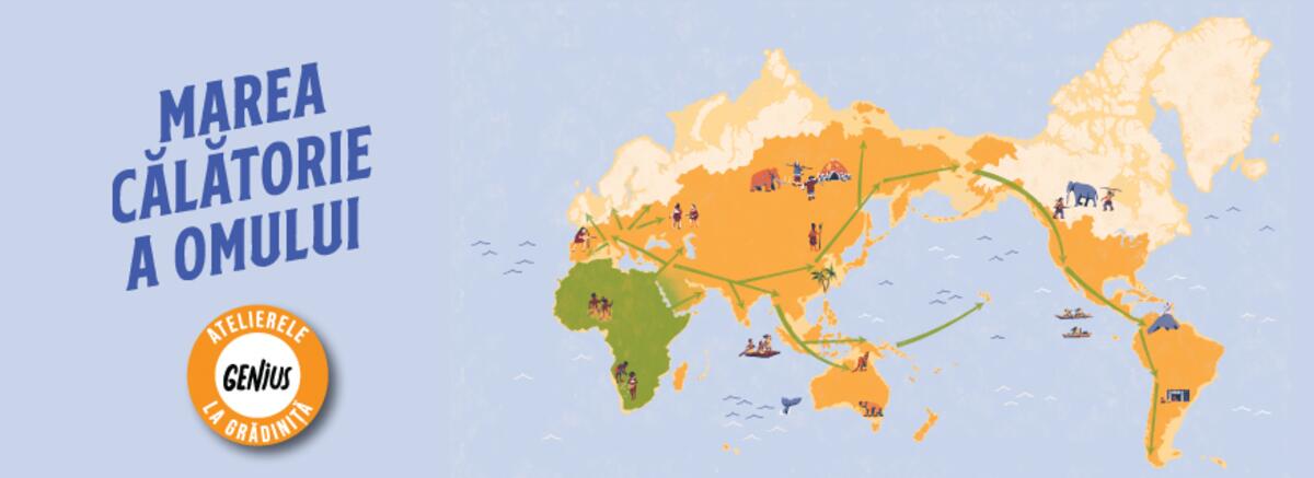 Genius la grădiniță #31 Marea călătorie a omului