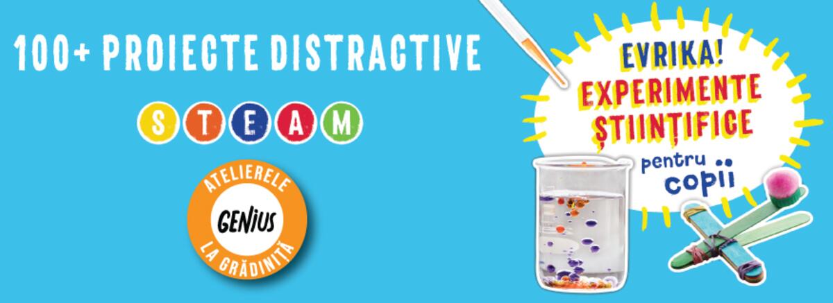 Genius la grădiniță #33 Experimente științifice pentru copii