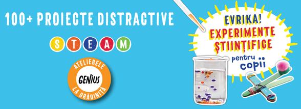 Genius la grădiniță #33 Experimente științifice pentru copii