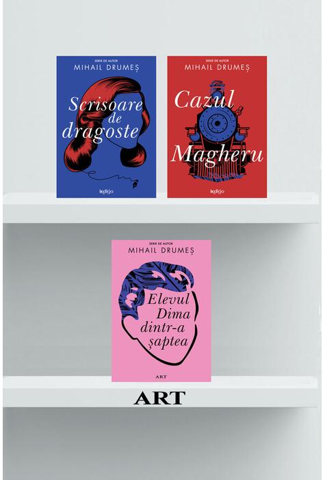 Copertă produs Pachet M.Drumeș (Cazul Magheru, Elevul Dima, Scrisoare de dragoste)