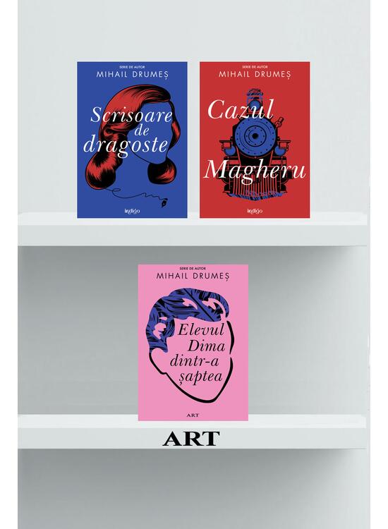 Copertă produs Pachet M.Drumeș (Cazul Magheru, Elevul Dima, Scrisoare de dragoste) - gallery big 1