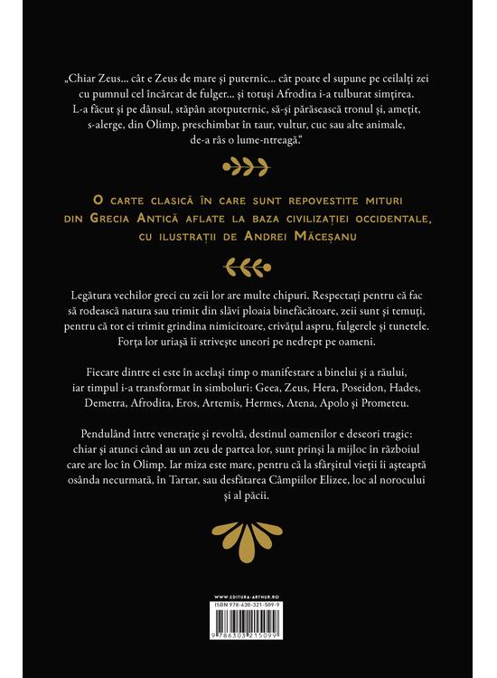 Copertă produs Legendele Olimpului: Zeii | ediție ilustrată - gallery big 2