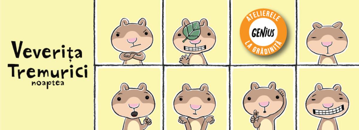 Genius la grădiniță #42 Veverița Tremurici noaptea