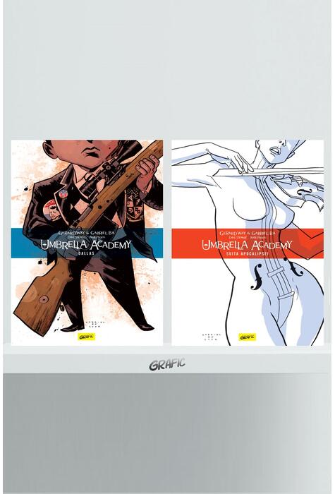 Copertă produs Pachet Umbrella Academy 2 volume (Suita Apocalipsei, Dallas)