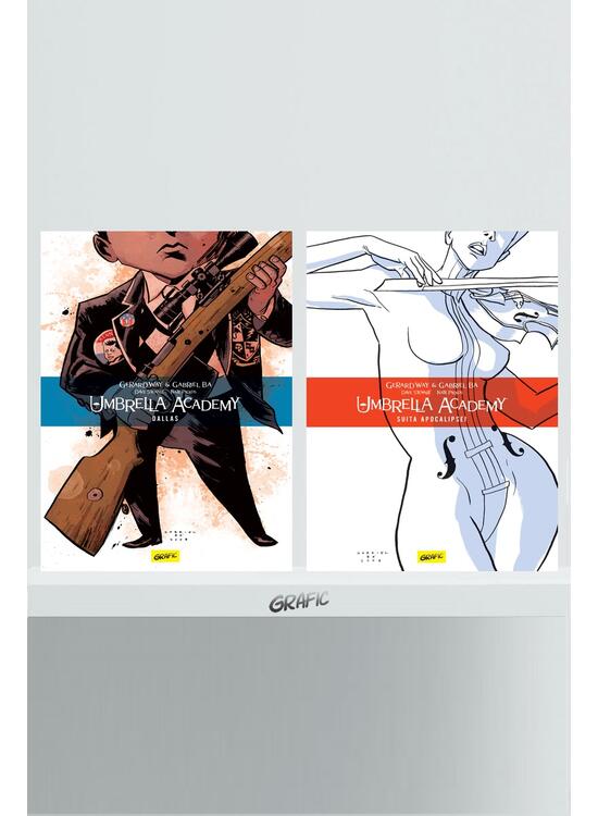Copertă produs Pachet Umbrella Academy 2 volume (Suita Apocalipsei, Dallas) - gallery big 1