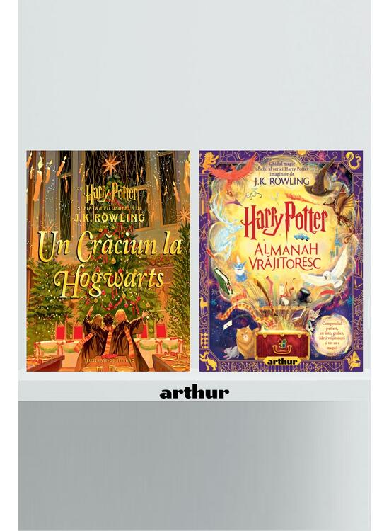 Copertă produs Pachet Crăciun Harry Potter ( Crăciun la Hogwarts, Almanah vrăjitoresc) - gallery big 1