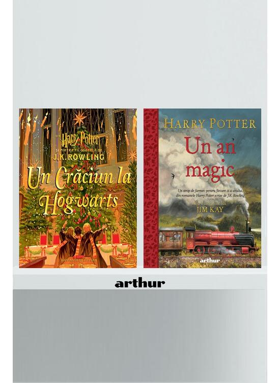 Copertă produs Pachet Crăciun magic Harry Potter ( Crăciun la Hogwarts, Un an magic) - gallery big 1