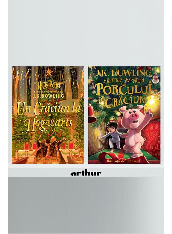 Copertă produs Pachet Crăciun (Mărețele aventuri, Crăciun la Hogwarts)) - gallery big 1