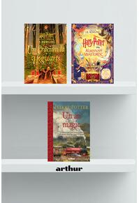 Copertă produs Pachet fan Harry Potter (Un an magic, Almanah vrăjitoresc, Un Crăciun la Hogwarts)