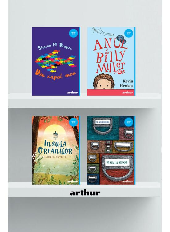 Copertă produs Pachet Smart ( Insula orfanilor, Din capul meu, Fuga la muzeu, Billy Miller) - gallery big 1