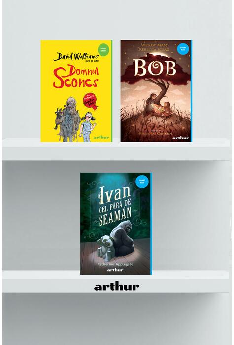 Copertă produs Cărți despre inimoși (Domnul Sconcs, Ivan, Bob)