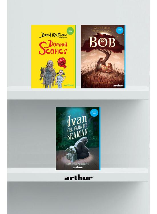 Copertă produs Cărți despre inimoși (Domnul Sconcs, Ivan, Bob) - gallery big 1